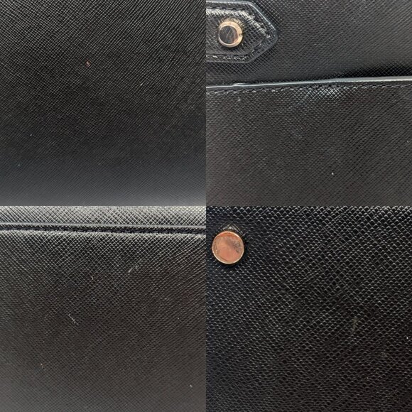 KATE SPADE Black Saffiano Leather medium sized shoulder bag - Picture 8 of 13